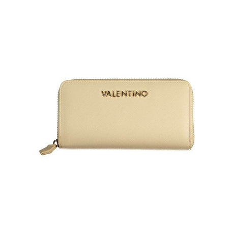 Mario Valentino Beige Polyethylene Wallet - Hilstor