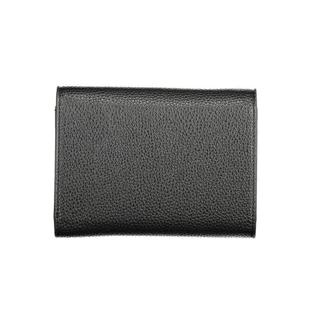Mario Valentino Black Polyethylene Wallet - Hilstor