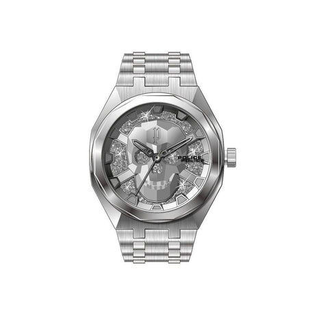 Police Silver Stainless Steel Watch - Hilstor