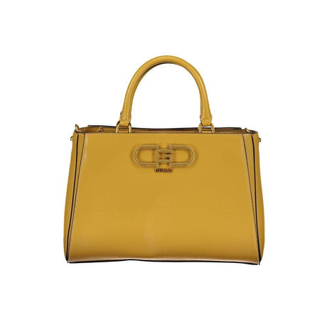 Guess Jeans Yellow Polyethylene Handbag - Hilstor