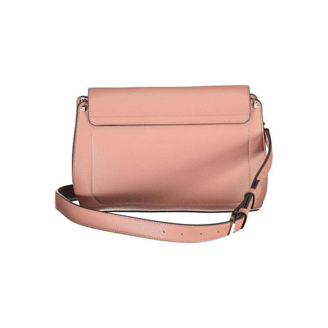 Guess Jeans Pink Polyethylene Handbag - Hilstor