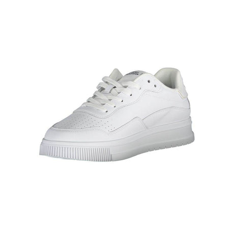 Tommy Hilfiger White Leather Men Sneaker - Hilstor