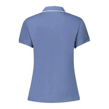 North Sails Blue Cotton Women Polo Shirt - Hilstor