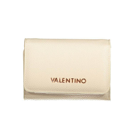 Mario Valentino Beige Polyethylene Wallet - Hilstor