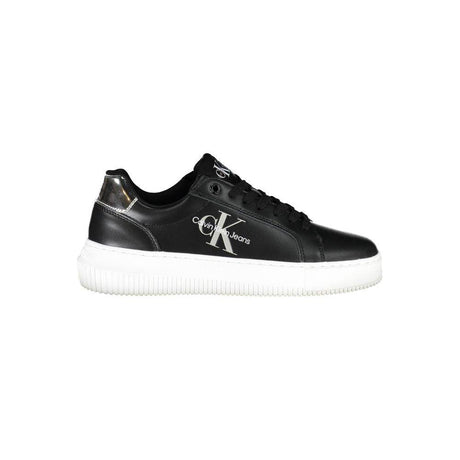 Calvin Klein Black Polyester Women Sneaker - Hilstor