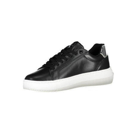 Calvin Klein Black Polyester Women Sneaker - Hilstor