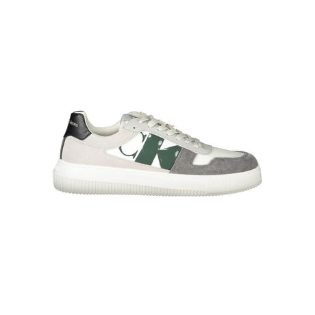 Calvin Klein White Polyethylene Men Sneaker - Hilstor