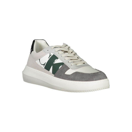 Calvin Klein White Polyethylene Men Sneaker - Hilstor
