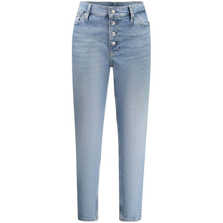 Calvin Klein Blue Cotton Women Jean - Hilstor