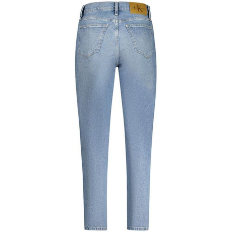 Calvin Klein Blue Cotton Women Jean - Hilstor