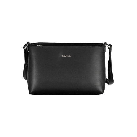 Calvin Klein Black Polyester Women Handbag - Hilstor