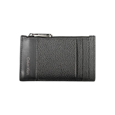 Calvin Klein Black Leather Men Wallet - Hilstor
