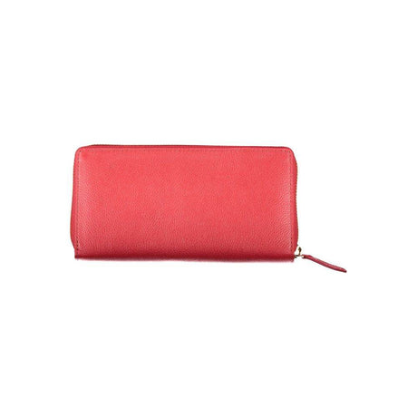Mario Valentino Red Polyethylene Wallet - Hilstor