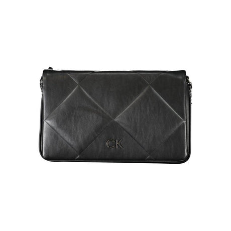 Calvin Klein Black Polyester Handbag - Hilstor