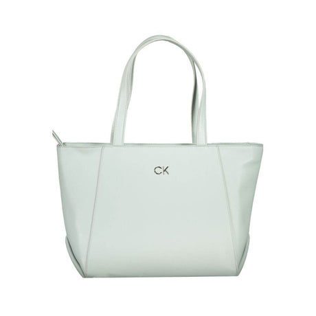Calvin Klein Light Blue Polyethylene Women Handbag - Hilstor