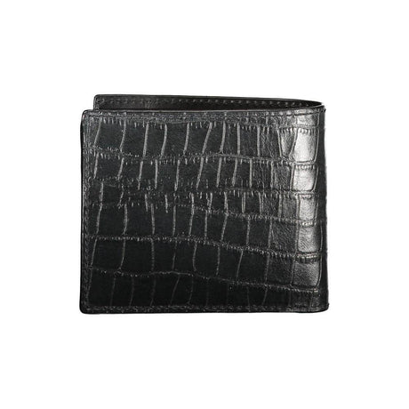 Tommy Hilfiger Black Leather Wallet - Hilstor