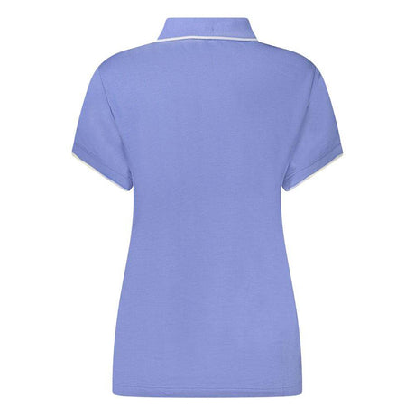 North Sails Blue Cotton Women Polo Shirt - Hilstor