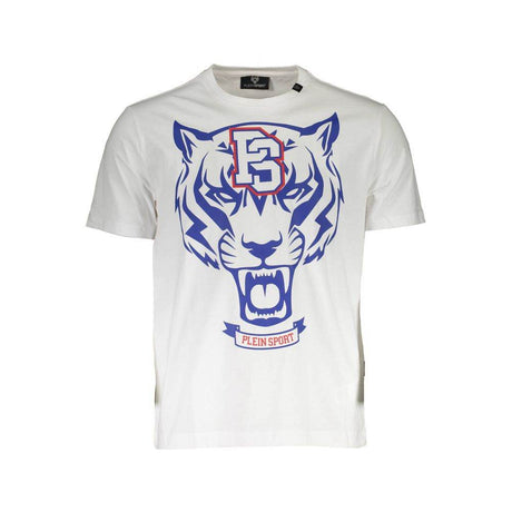 Plein Sport White Cotton Mens TShirt - Hilstor