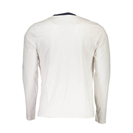 North Sails White Cotton Men T-Shirt - Hilstor