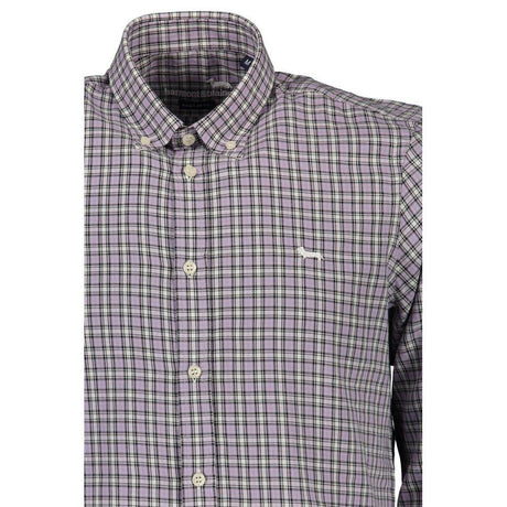 Harmont & Blaine Purple Cotton Men Shirt - Hilstor