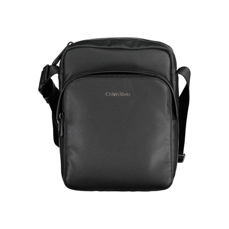 Calvin Klein Black Polyester Men Shoulder Bag - Hilstor