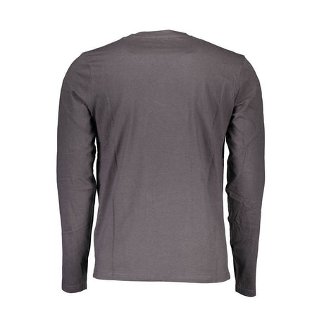 North Sails Brown Cotton Men T-Shirt - Hilstor
