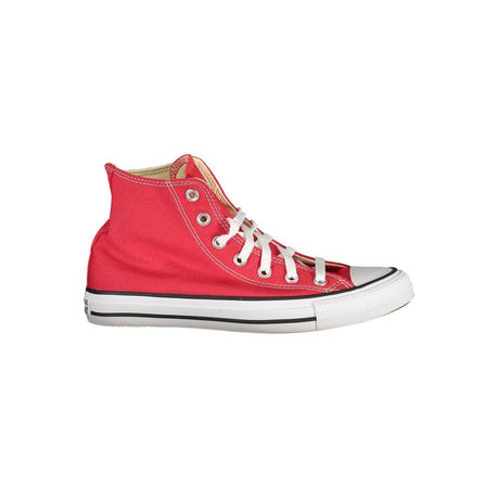 Converse Red Polyester Sneaker - Hilstor