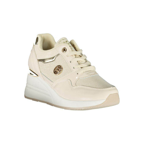 Laura Biagiotti Beige Synthetic Women Sneaker - Hilstor