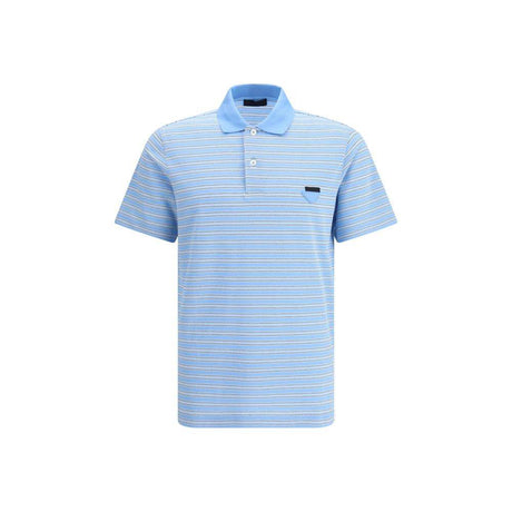 Prada Striped Polo Sweater - Hilstor