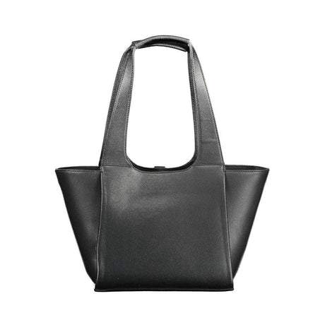 Tommy Hilfiger Black Polyethylene Women Handbag - Hilstor