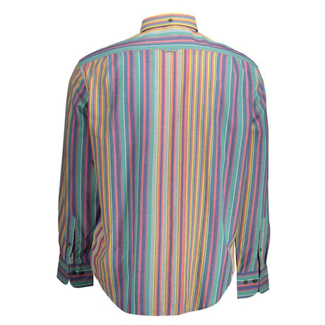 Gant Blue Cotton Men Shirt - Hilstor