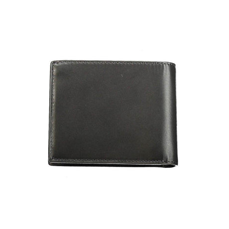 Calvin Klein Black Leather Men Wallet - Hilstor