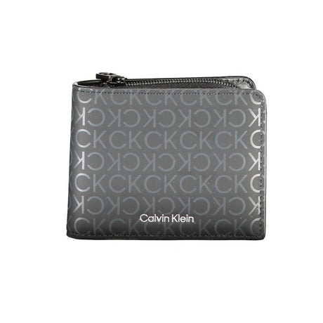 Calvin Klein Black Polyester Wallet - Hilstor