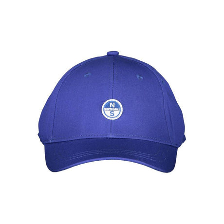 North Sails Blue Cotton Men Cap - Hilstor