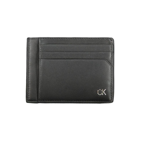 Calvin Klein Black Leather Wallet - Hilstor