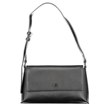 Calvin Klein Black Polyester Handbag - Hilstor