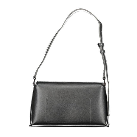 Calvin Klein Black Polyester Handbag - Hilstor