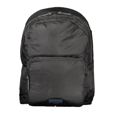 Tommy Hilfiger Black Nylon Backpack - Hilstor