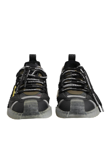 Dolce & Gabbana Multicolor Lace Up Low Top NS1 Sneakers Shoes - Hilstor