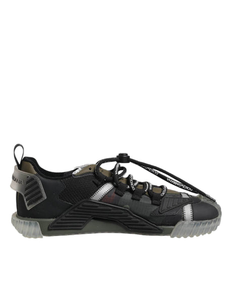 Dolce & Gabbana Multicolor Lace Up Low Top NS1 Sneakers Shoes - Hilstor