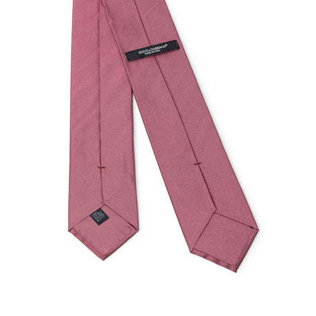 Dolce & Gabbana Purple Silk Ty - Hilstor