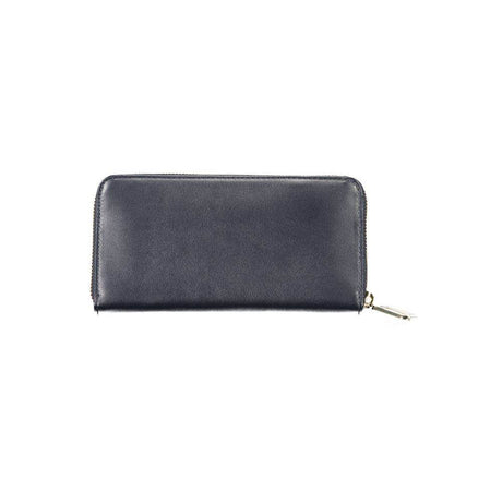 Tommy Hilfiger Blue Leather Women Wallet - Hilstor