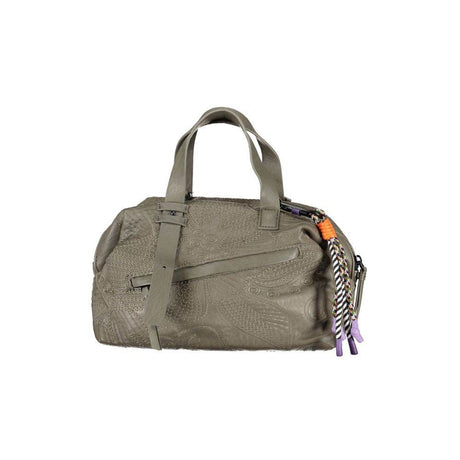 Desigual Green Polyethylene Handbag - Hilstor