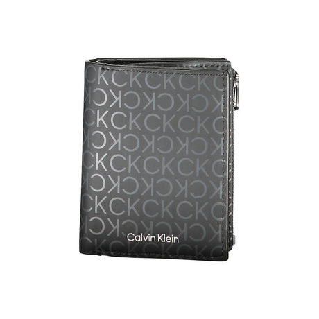 Calvin Klein Black Polyester Wallet - Hilstor