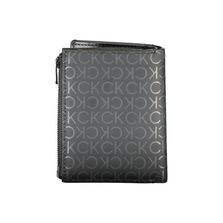 Calvin Klein Black Polyester Wallet - Hilstor