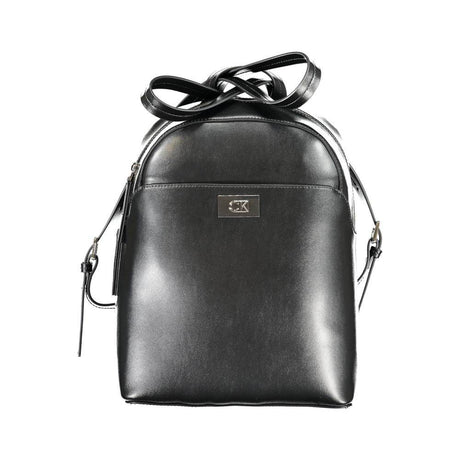 Calvin Klein Black Polyester Backpack - Hilstor