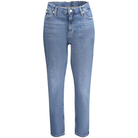 Calvin Klein Blue Cotton Women Jeans - Hilstor