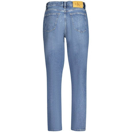 Calvin Klein Blue Cotton Women Jeans - Hilstor
