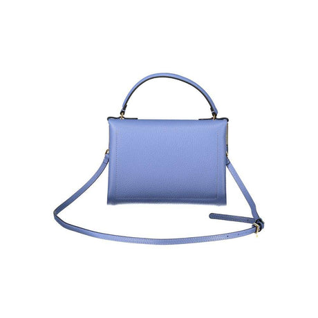 Coccinelle Light Blue Leather Women Handbag - Hilstor
