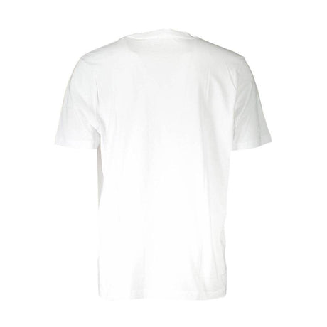 Diesel White Cotton Men T-Shirt - Hilstor
